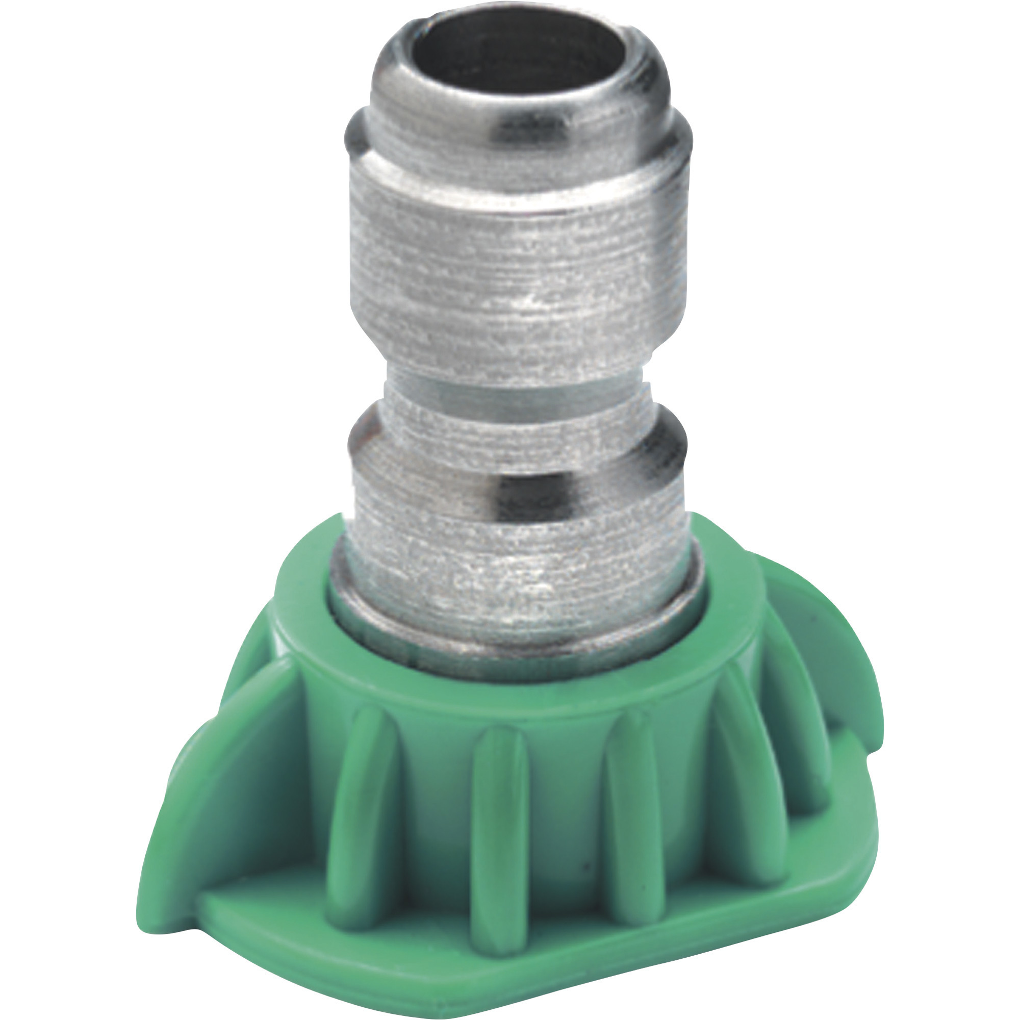 NorthStar 1/4in. Pressure Washer Quick-Couple Spray Nozzle, Size 4.0, 25° Spray, SS